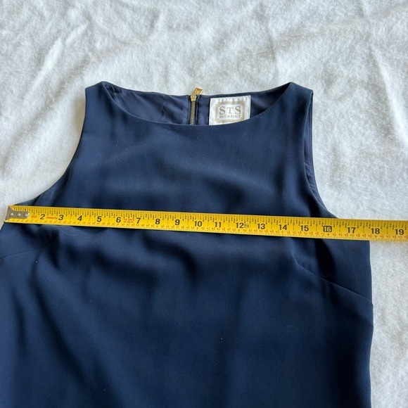 STS Sail to Sable Navy Blue Classic Dress Size 6 - Picture 6 of 10